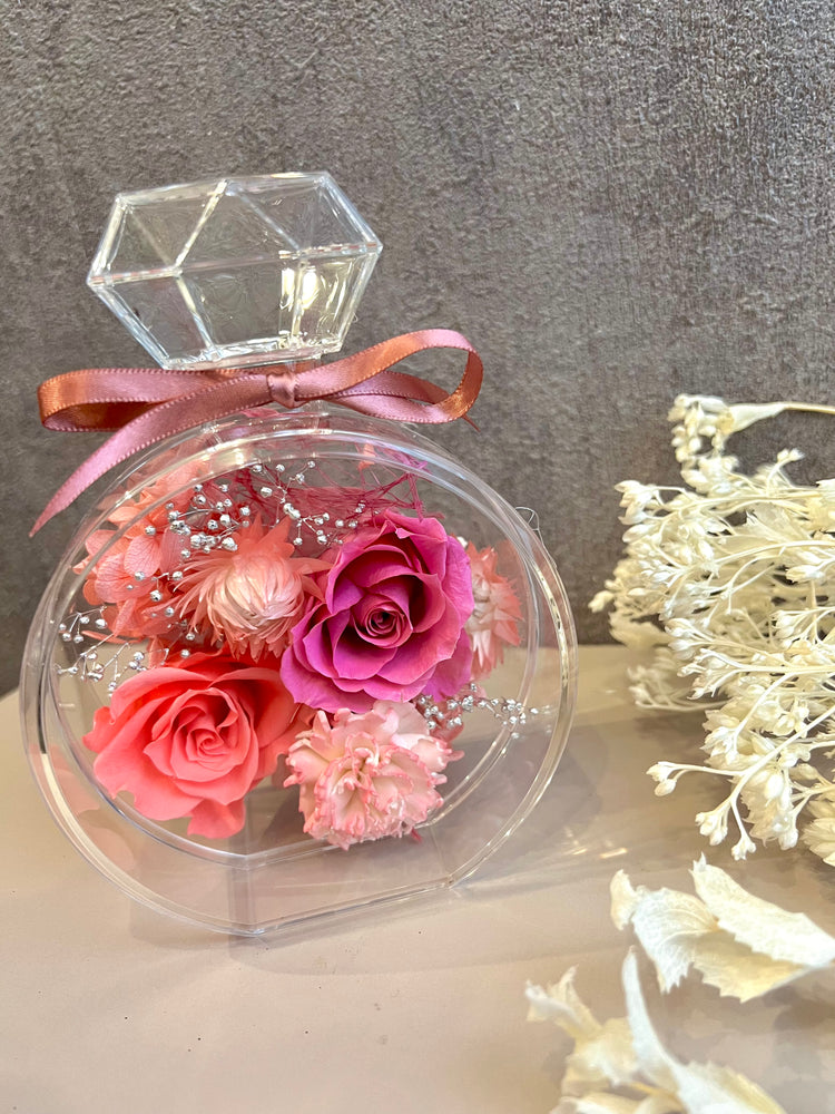 perfume bottle香水風プリザー〜pink〜