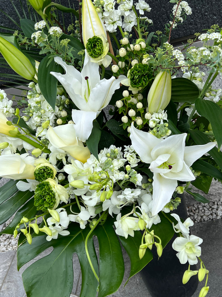 置き型大型アレンジメント【LLsize】White