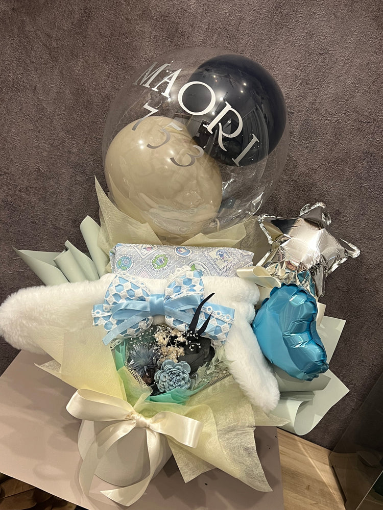 753やお誕生日に人気のバルーンアレンジメント