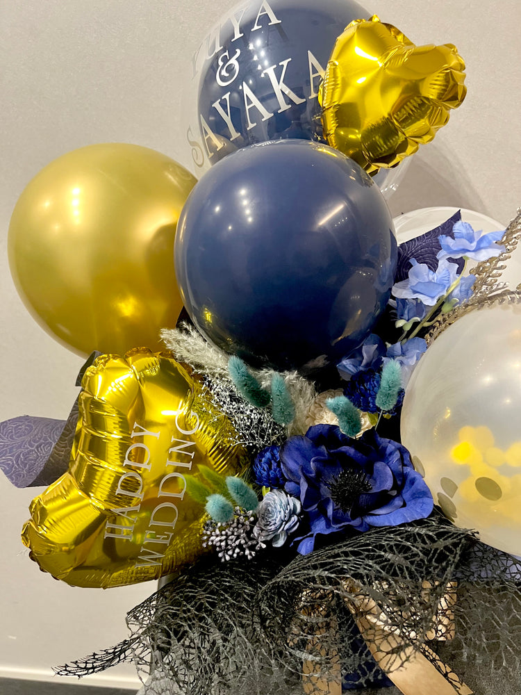 お祝い電報バルーンアレンジメント