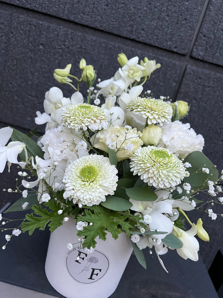 お供え用仏花アレンジメント(White)No.2