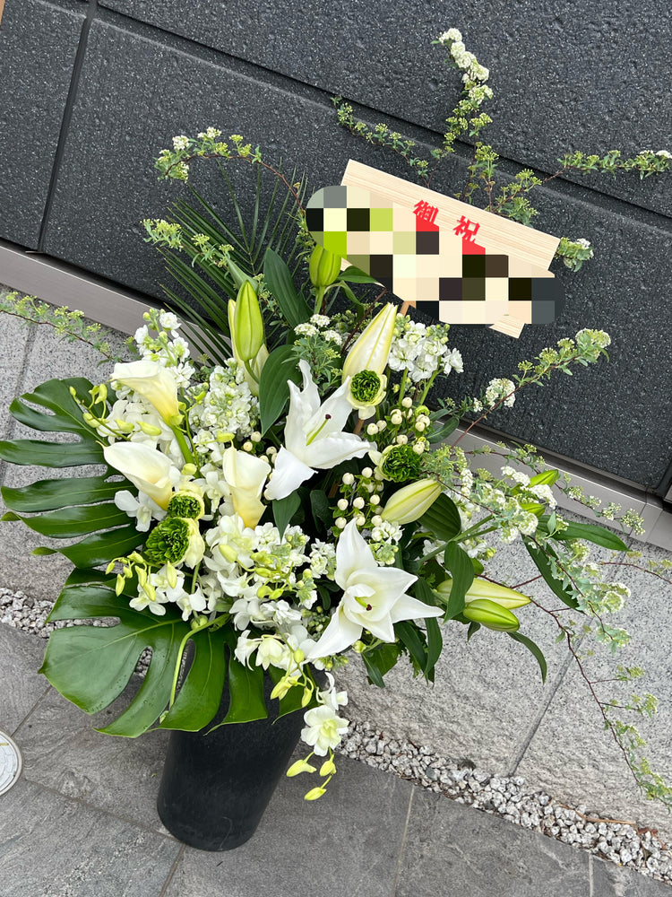 置き型大型アレンジメント【LLsize】White