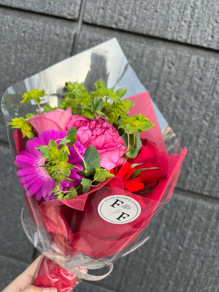 お任せミニブーケ~レッド~