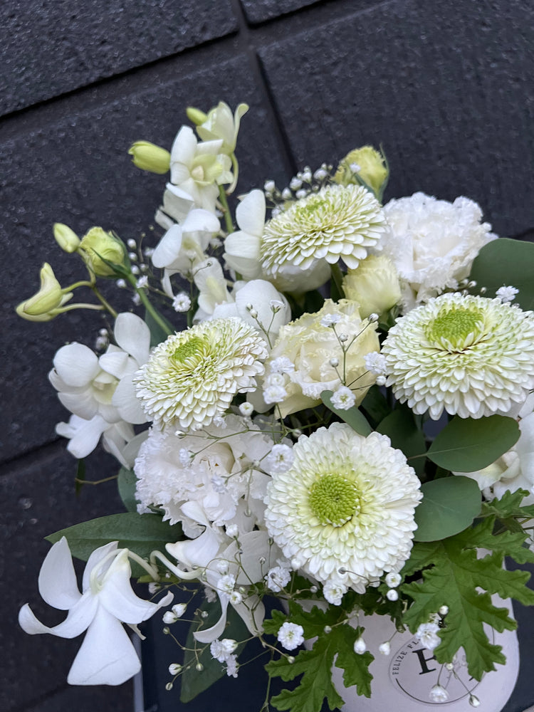 お供え用仏花アレンジメント(White)No.2