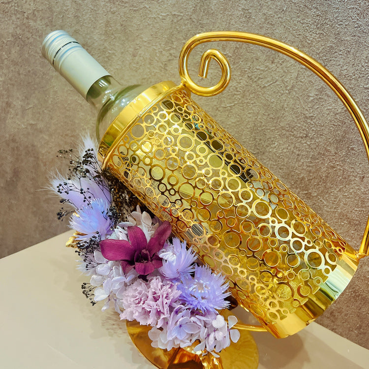 【受注生産】プリザーブドフラワー100%ワインラック