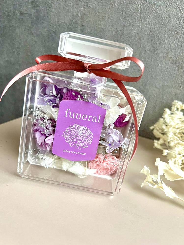 お供え用perfume bottle香水風プリザ