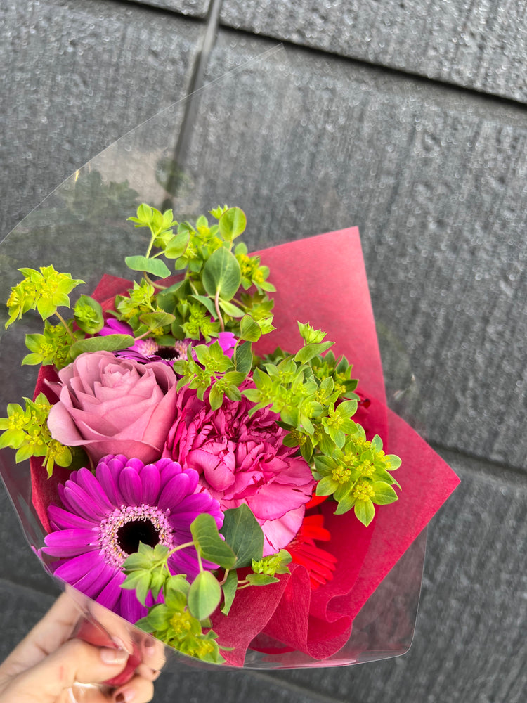 お任せミニブーケ~レッド~