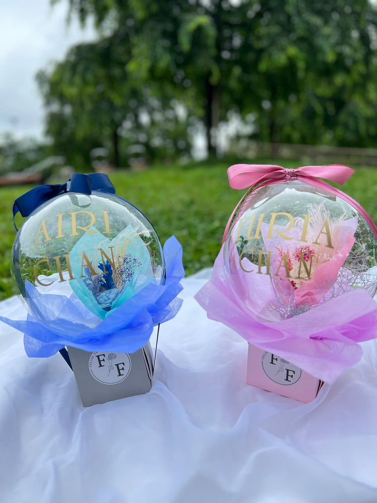 BOXアクアバルーン(名入り可)Blue