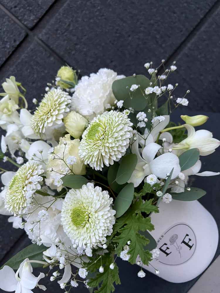 お供え用仏花アレンジメント(White)No.2