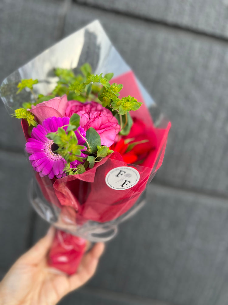 お任せミニブーケ~レッド~