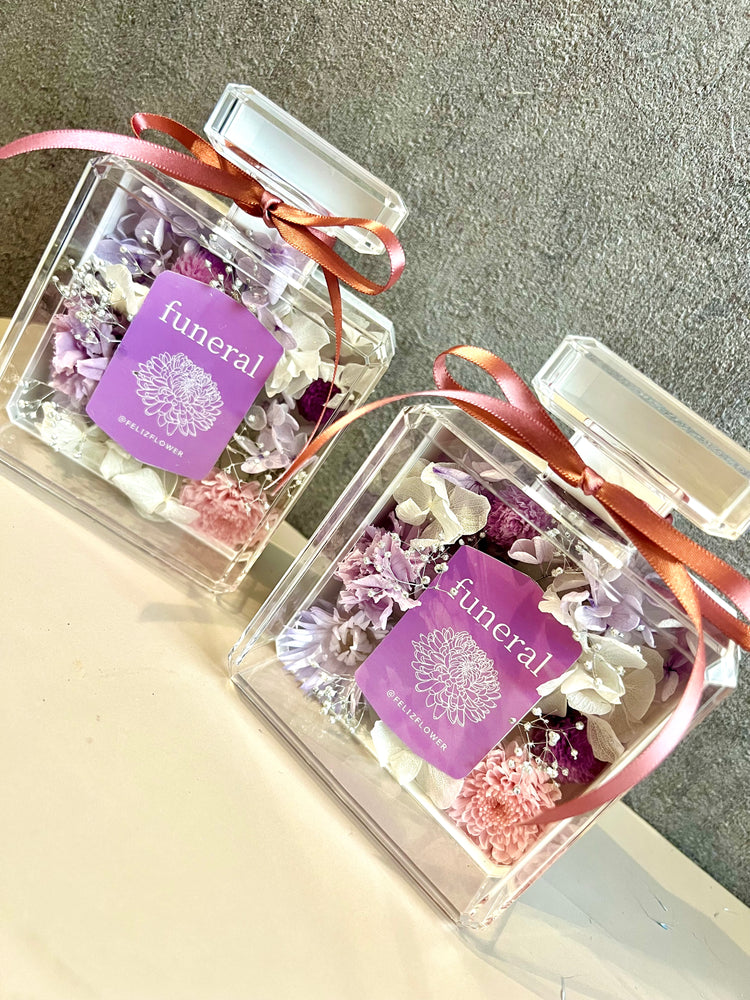 お供え用perfume bottle香水風プリザ