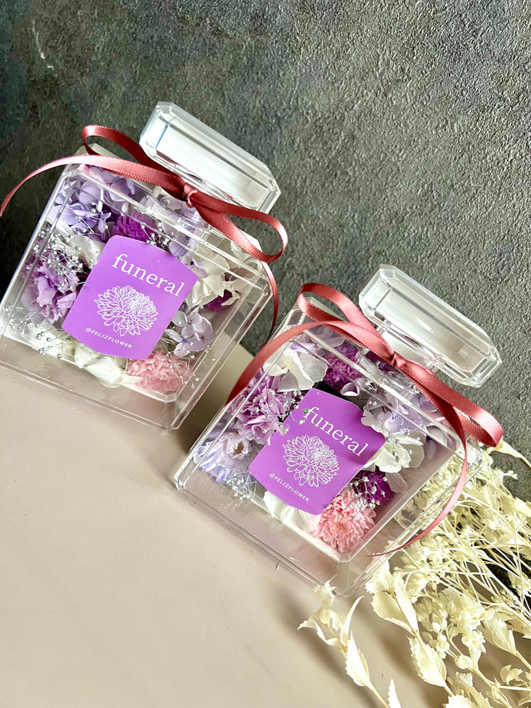 お供え用perfume bottle香水風プリザ