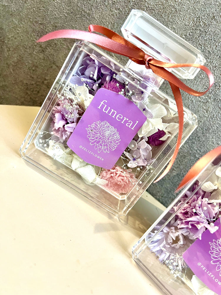 お供え用perfume bottle香水風プリザ