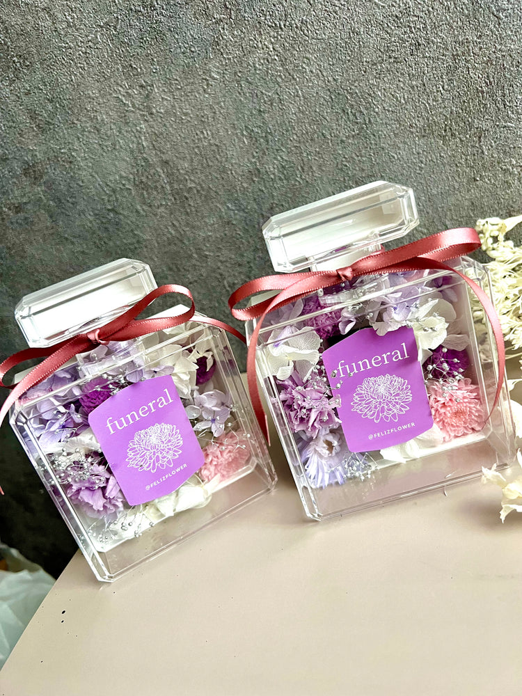 お供え用perfume bottle香水風プリザ