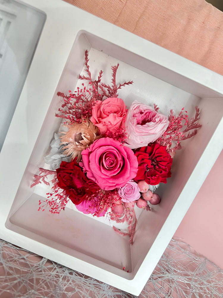 キュートピンクのフォトフレーム