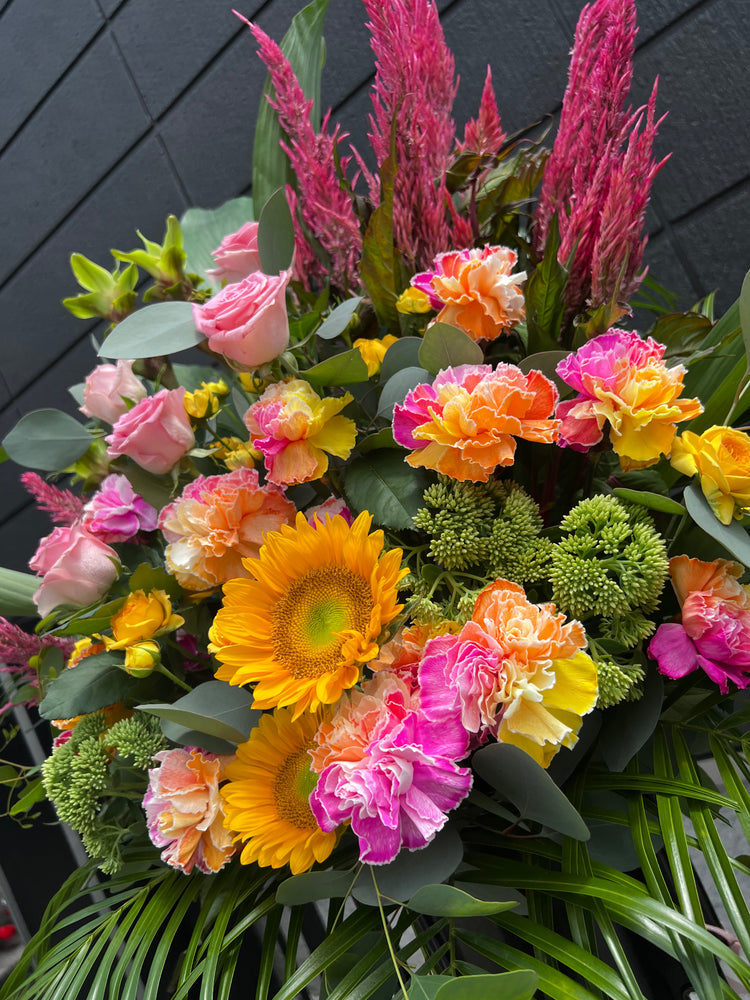 フローリストお任せポップスタンド花