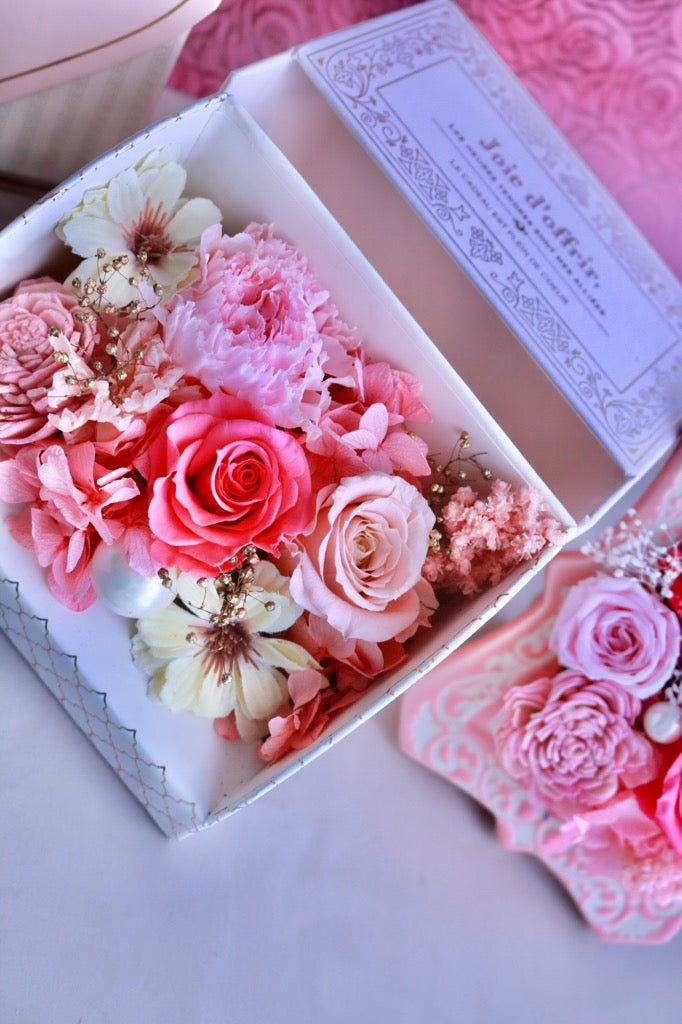 お気に入りの写真が入れられるBOXフラワー