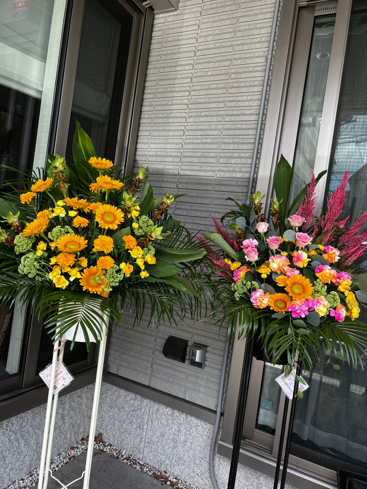 フローリストお任せポップスタンド花