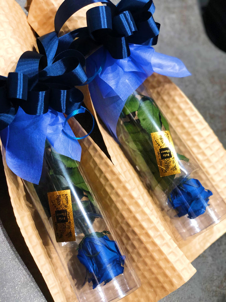 ブルーステムローズ〜preserved flower〜ラッピング付き