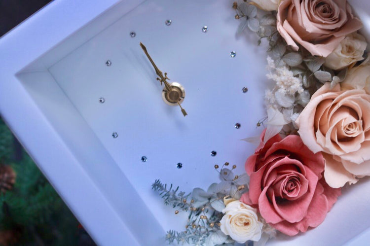 ミスティピンクローズのフォトクロック〜 Photo clock