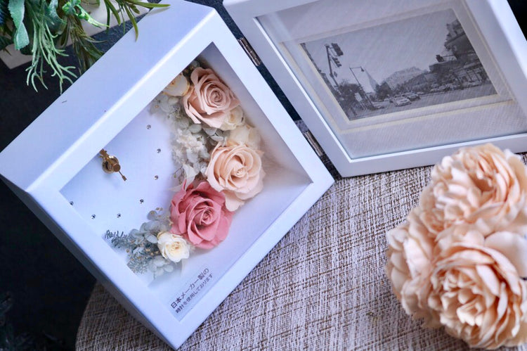 ミスティピンクローズのフォトクロック〜 Photo clock