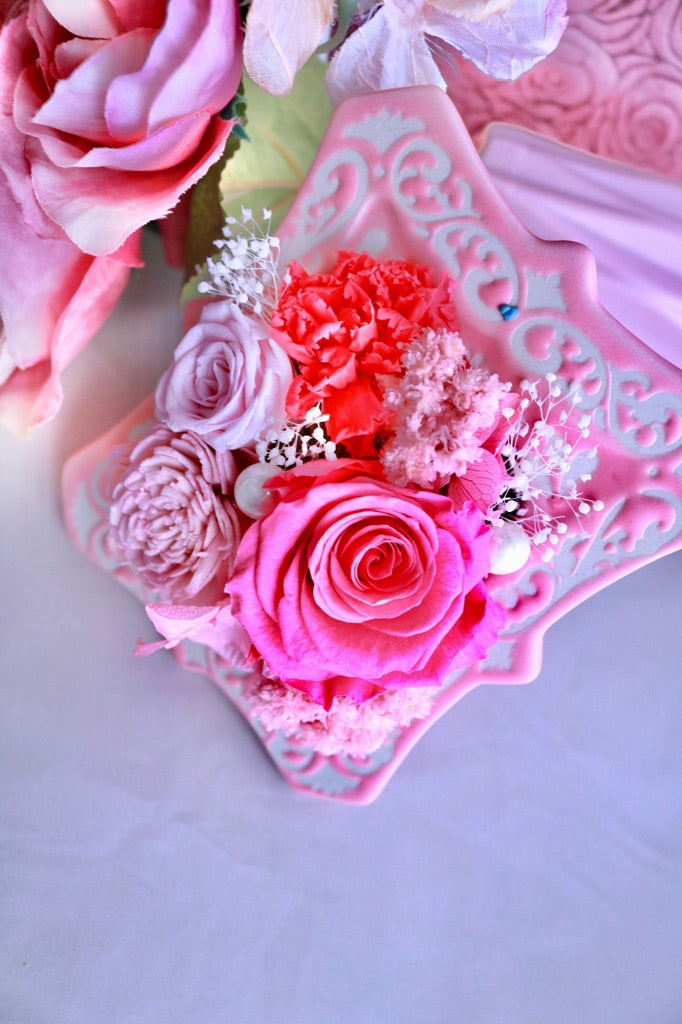 ラグジュアリーフラワーフレーム