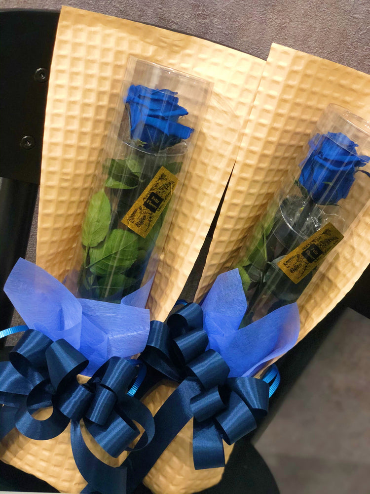 ブルーステムローズ〜preserved flower〜ラッピング付き