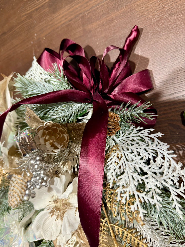 スワッグタイプ オリジナルクリスマスリース